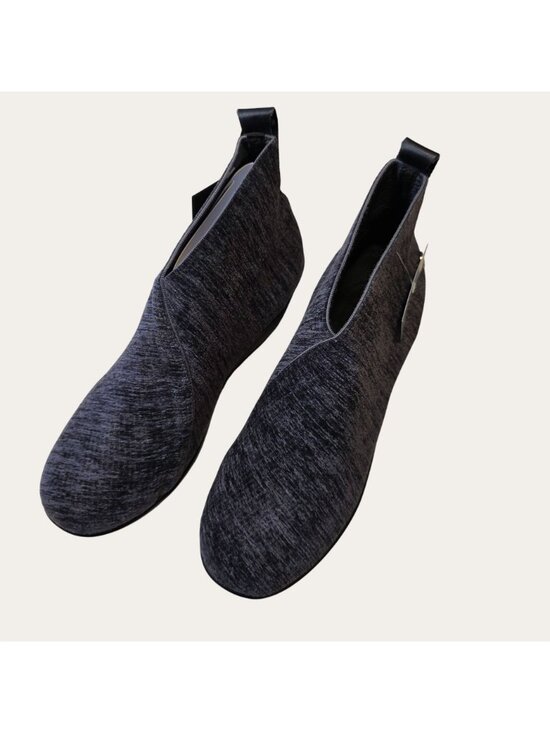 Bernie Mev Shoes - Bernie Mev Sally Women’s Bootie Dark Grey Velvet  NIB 41EU/10US